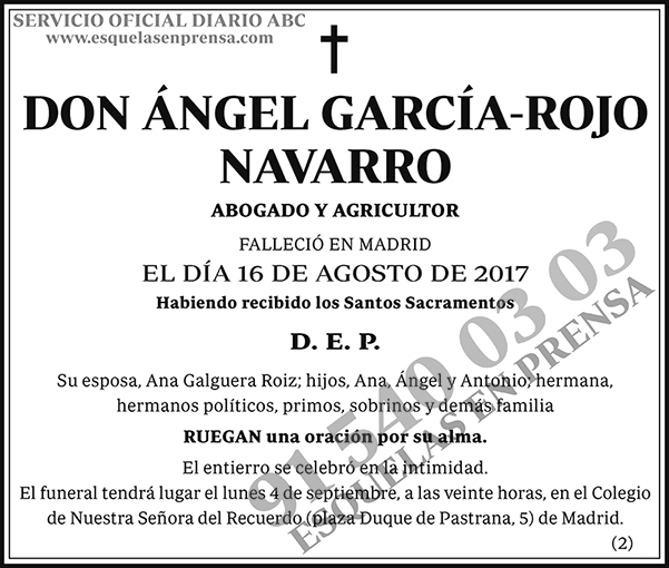 Ángel García-Rojo Navarro